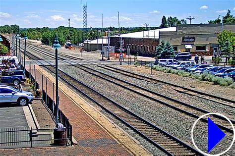 Flagstaff Train Station Live HD Webcam, USA